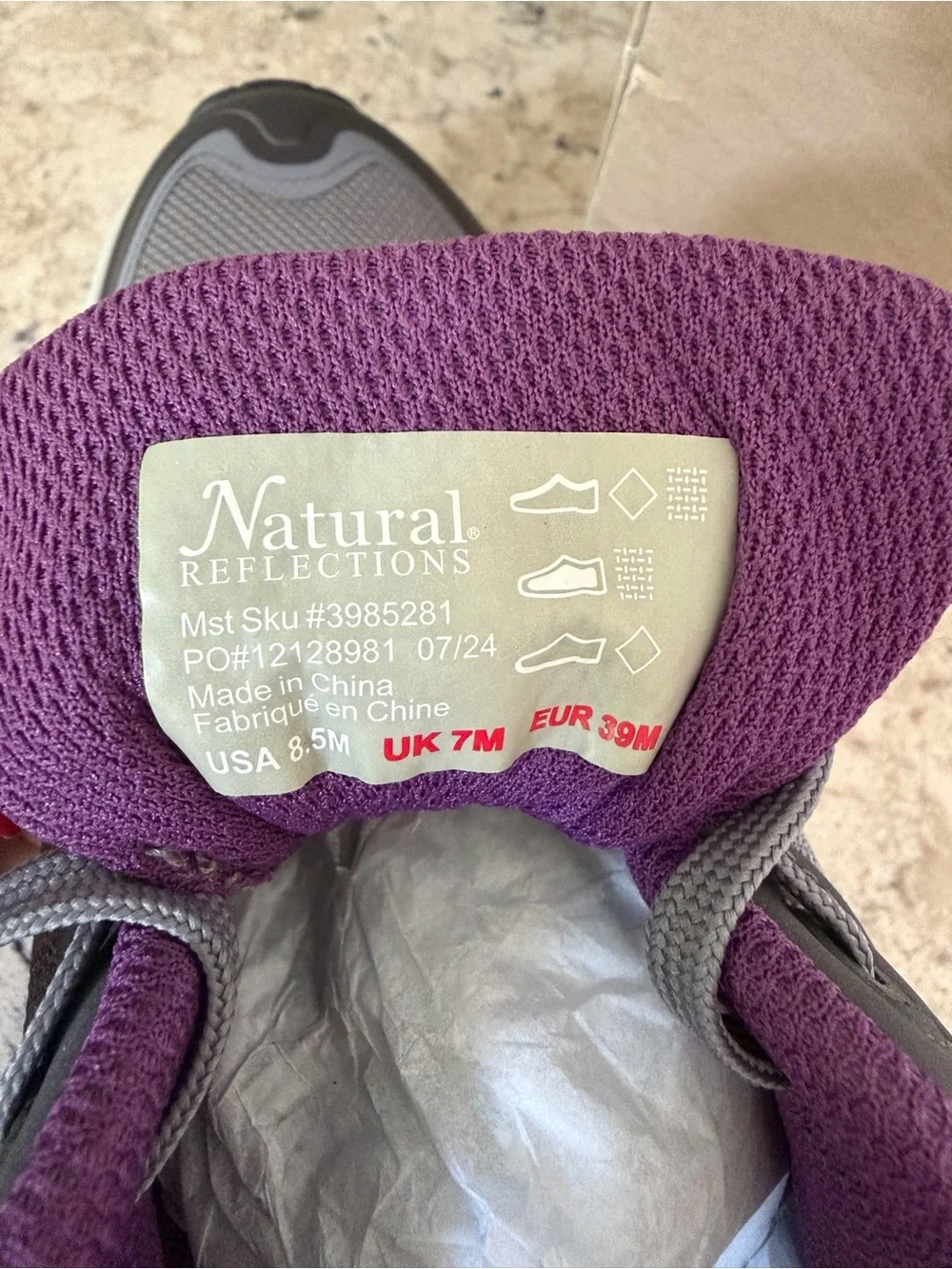 Women’s Natural Reflections Romp Shoes - Size 8.5